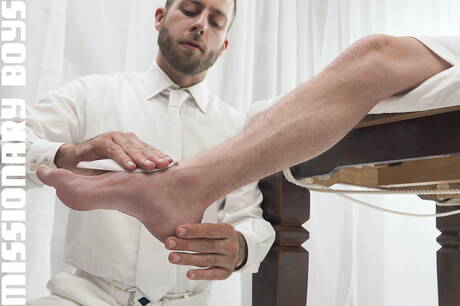 Nice american boys beautiful boy Elder Hansen and mature bear Joel Someone sucking and screwing each other