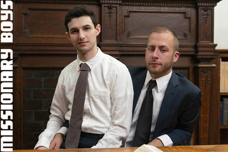 Hunk Damian Hult and american hot bear Joel Someone in hot homosexual scene