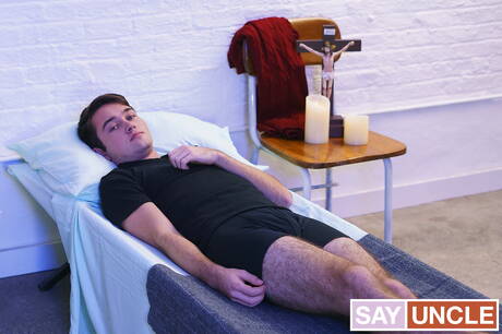 Seksowni Amerykanie, piękny chłopak Dakota Lovell i piękny chłopak Mason Anderson uprawiają seks analny