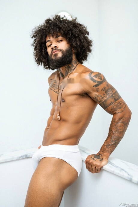 性愛場景：Gael、Andy Rodrigues 和 Italo Andrade 的三人性愛