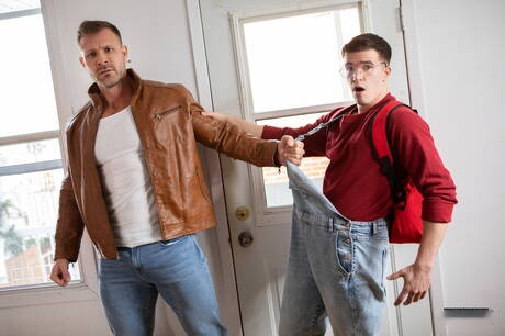 Hot americans, twink Maverick Sun and hunk Austin Wolf fuck ass after sucking cock