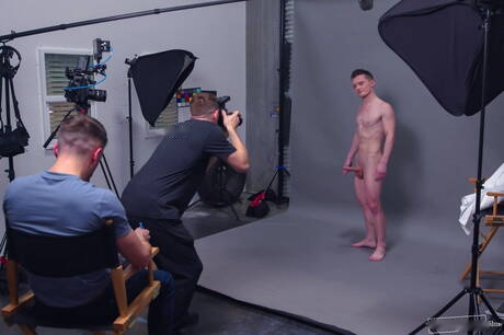 Hot americans, hairy bear Alpha Wolfe and hunky guy Grant Ducati fuck ass after sucking cock