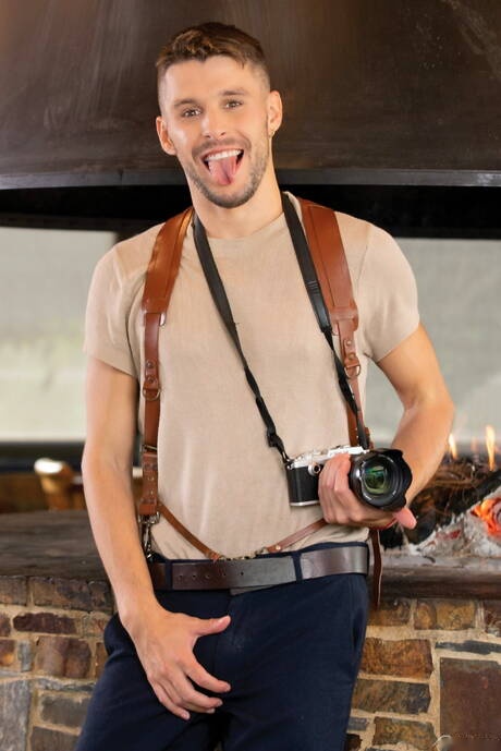 Falcon Studios: Russian hot twink Dmitry Osten and portuguese bear Sir Peter drilling an ass