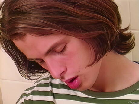 美少年ミクラス・ゴストとイケメン少年グレゴール・ハンスリックのチンポしゃぶりシーン