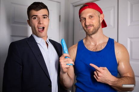 Hot american guys bull Paul Wagner and young boy Maverick Sun love each other