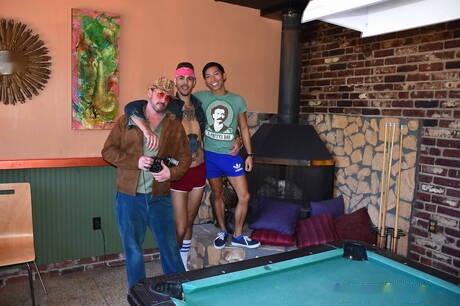 Hot american boys twink Ari Nucci and well-built David Ace have a hot sex