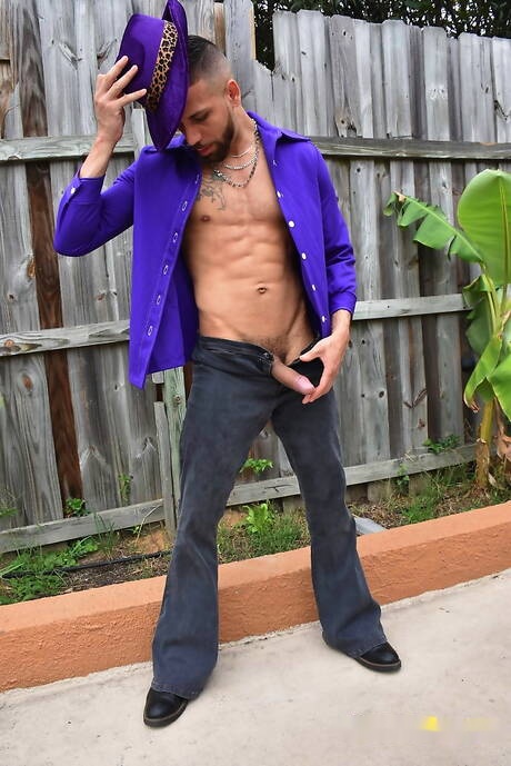 有名なアメリカ人、筋肉質のデビッド・エースと力持ちのFXリオスがプールでアナルセックスをする