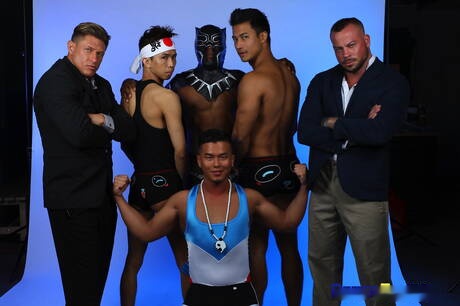 Peter Fever: Alex Chu, Osiris Blade, Ken, Levy Foxx, Bryce Evans, Sean Duran have an orgy
