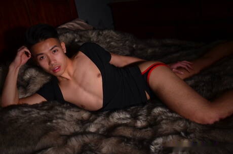 El musculoso Dylan Art Nguyen y el galán estadounidense Zack Randall posando desnudos