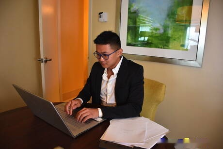 Hunk Jake Perez and oriental hunky guy Ray Dexter fuck ass after sucking dick