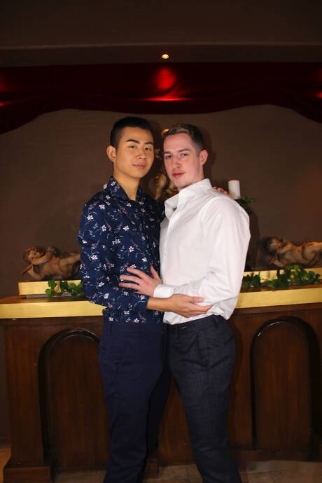 Peter Fever: Shameless boys Jessie Lee, Nolan Knox and Alfonso Osnaya have a threesome pleasure