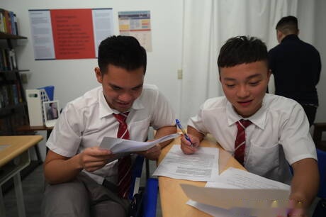 Muscular Don and tough guy Fu have a hot couple sex