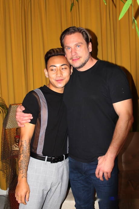 Peter Fever: Asian tough guy Jeremy Vuitton and german husky guy Hans Berlin love each other