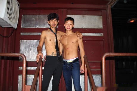 Hot americans, young dude Rave Hardick and young boy Dane Jaxson fuck ass after sucking cock