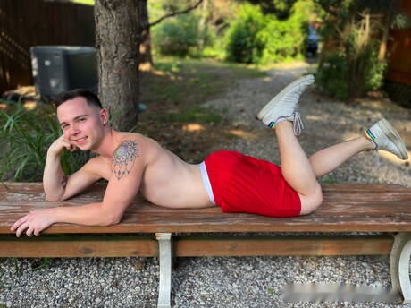 Hot american guys beautiful boy Nolan Knox and young boy Levy Foxx fuck after dick sucking outdoor