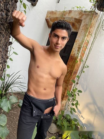 恥知らずな少年ゼッド・シェン、アルフォンソ・オスナヤ、アブラハム・シェヘルが屋外で3Pセックスを楽しむ