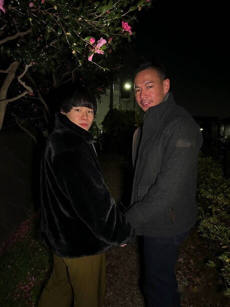 Husky guy Ramu and husky guy Ryuji have a good anal sex outside