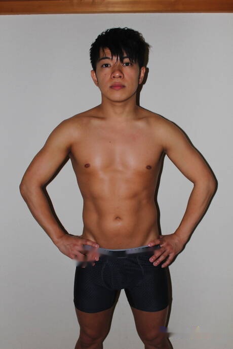 Young dude Rikiya and young dude Koki have a hot couple sex