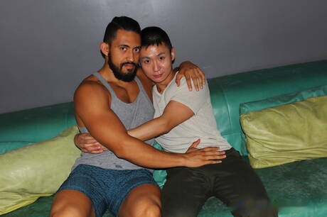 Nice american guys hunk Hans Raw and hunky guy Zeno Rey fuck ass after sucking cock