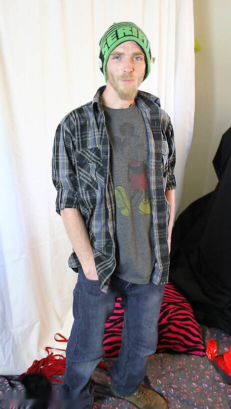 Stud Willy Wiggles jack off with sex toy