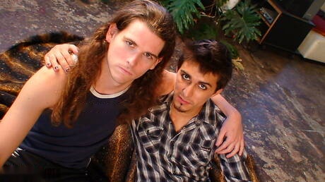 Il giovane Spencer Kayne e il twink Skyler in una scena di pompino