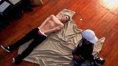 Der harte Kerl Rusty und der Superhengst Daniel haben guten Oralsex