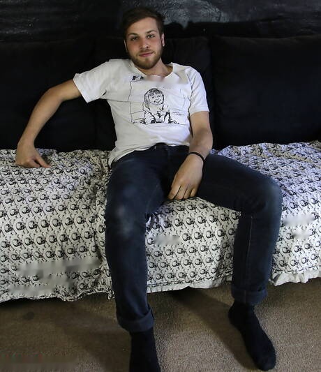 Alterna Dudes: Knappe kerel Oni en stoere kerel Keith Gordon in pikzuigscène