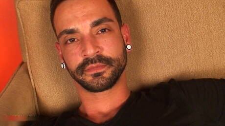 Stud Jack Hammer masturbating