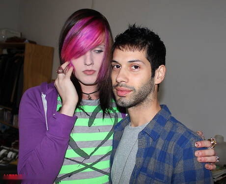 Hot twink Adam Moon and beautiful boy Kevy Codine in dick sucking scene