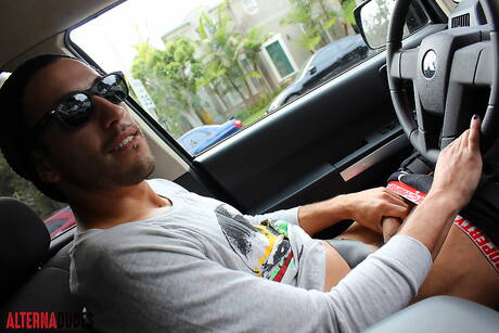 肌肉男Jace用他的雞雞打飛機