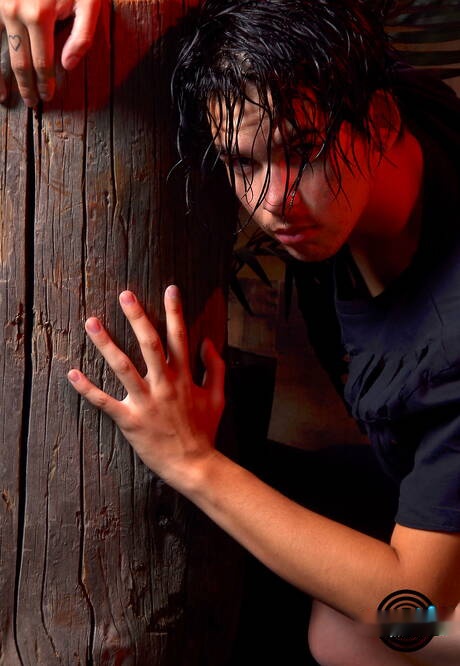 Young Romeo Daniel posing nude