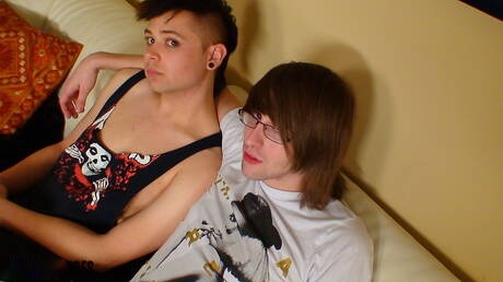 Der bullige Dustin und der amerikanische bullige Jake Ryans haben Analsex