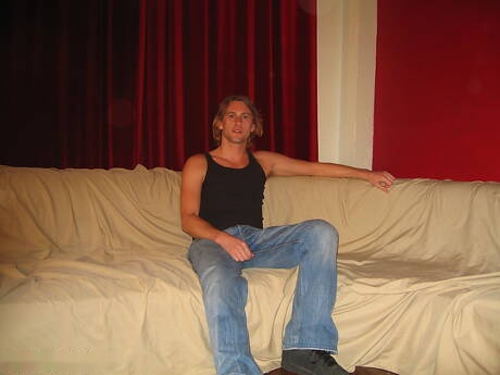 Hunk Carter Ride jack off his dick