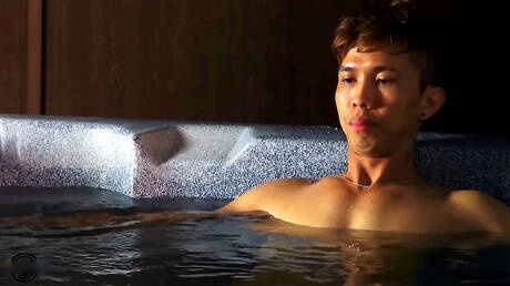 Nice american guys hot twink Levy Foxx and young boy Dom Ty have a hot couple scene in the pool