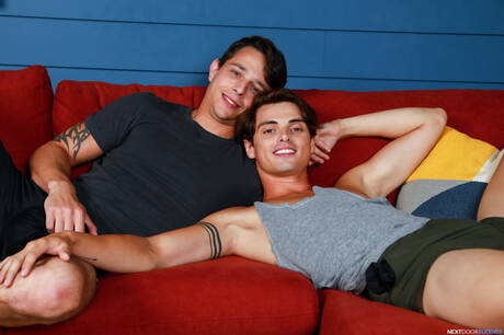 Los jóvenes estadounidenses Kyle Wyncrest y Ben Masters se aman.