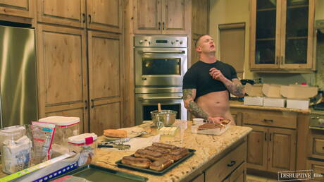 I famosi americani, il culturista Kyle Fletcher e l