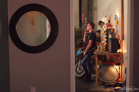 American muscular Scott Finn and latin beefcake Des Irez sucking and screwing each other