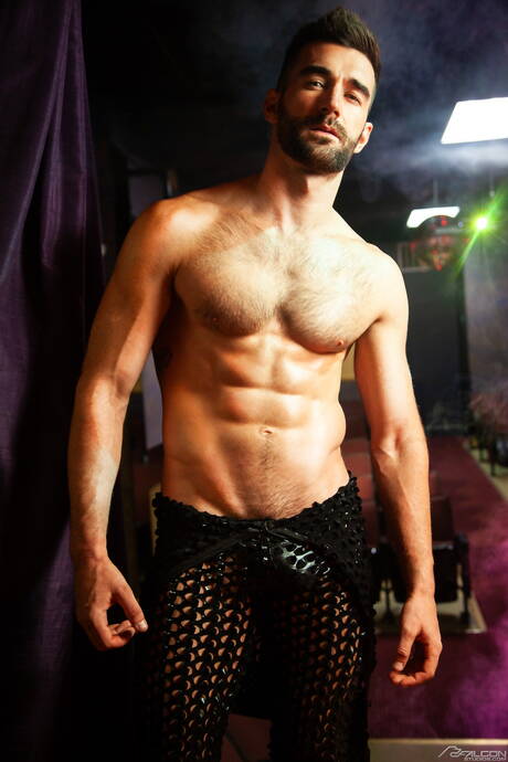 Falcon Studios: Australian otter Woody Fox and brazilian hunk Alam Wernik fuck ass after sucking dick