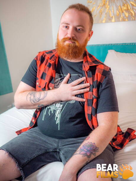 可愛いスコット・カーソンがチンポを弄ぶ