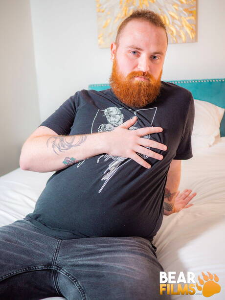 可愛いスコット・カーソンがチンポを弄ぶ