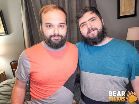 Sexy dude Stephen Haer and gorgeous guy Harrison Burns in hot anal sex