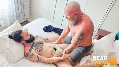 Bear Films: Hot dude Nick Maduro and attractive buddy Beau Deco sucking and screwing each other
