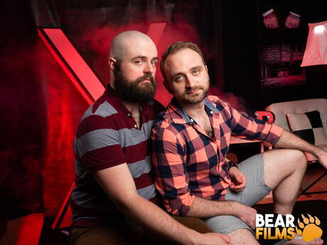 Sexy boy Dax Librastic and sexy guy Harper Davis in hard anal sex