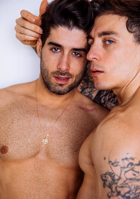 Cocky Boys: Brazilian well-built Diego Sans and superstud Matthew Cooper sucking and screwing each other