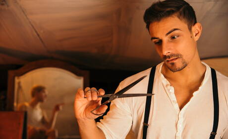 Cocky Boys: American husky guy Blake Mitchell and canadian hunk Carter Dane love each other