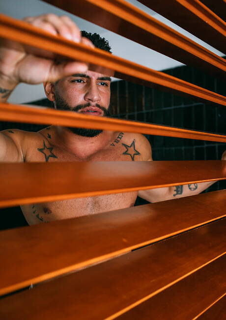 Two american guys hunk Austin Wolf and muscular Brock Banks have a good anal sex