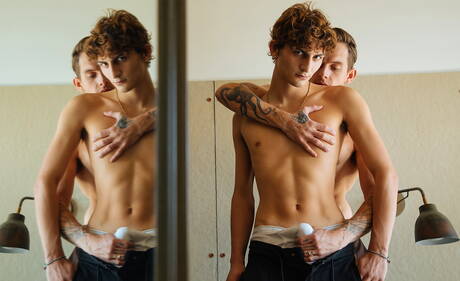 Die amerikanischen Stars Tayte Hanson und Zeke Wood haben Analsex