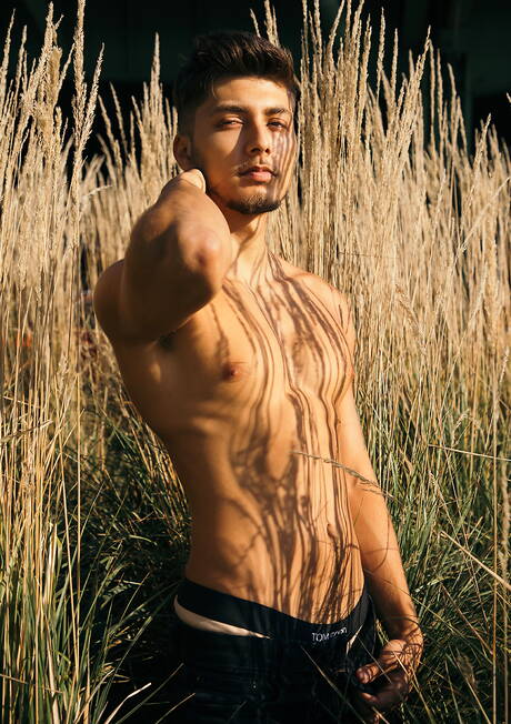 Zwei amerikanische Jungs, der junge Angel Rivera und der schöne Avery Jones, haben guten Sex im Freien