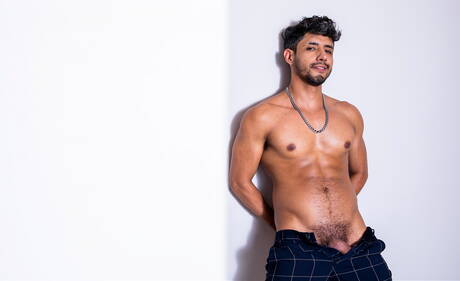 ラテン系のたくましいアブラハム・シェヘルとアメリカ人のたくましいアルフォンソ・オスナヤがアナルを掘っている