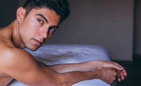 Latino beefy Abraham Shehell and american beefy Alfonso Osnaya drilling an ass